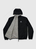 Aquascutum Reversible Hooded Sailor Jacket Black from Saxumo