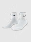 Nike Everyday Cushioned Ankle Socks 3 Pack White