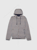 Aquascutum Reversible Hooded Sailor Jacket Navy from Saxumo