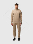 Castore Scuba Half Zip Mushroom/Gunmetal from Saxumo.com