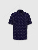 Callaway All-over large chev Printed Polo Peacoat Navy from Saxumo