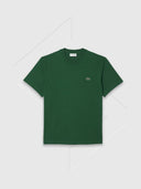 Lacoste Classic Fit Cotton Jersey T-shirt Pine Green from Saxumo