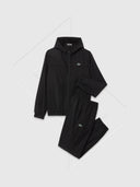Lacoste Diamond Taffeta Tennis Tracksuit Set Black from Saxumo