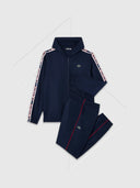 Lacoste Logo Tennis Tracksuit Set Navy Blue/Red from Saxumo