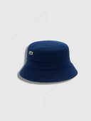 Lacoste Piqué Bucket Hat Midnight Blue from Saxumo