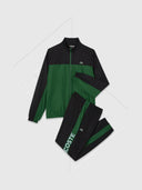 Lacoste Sport Printed Tracksuit Set Green/Black from Saxumo