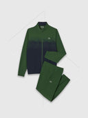 Lacoste Tennis x Novak Djokovic Tracksuit Green/Navy Blue from Saxumo