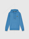 Lyle And Scott Fly Fleece Hoodie Parisian Blue