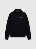 Napapijri Small Box Logo Half Zip Black