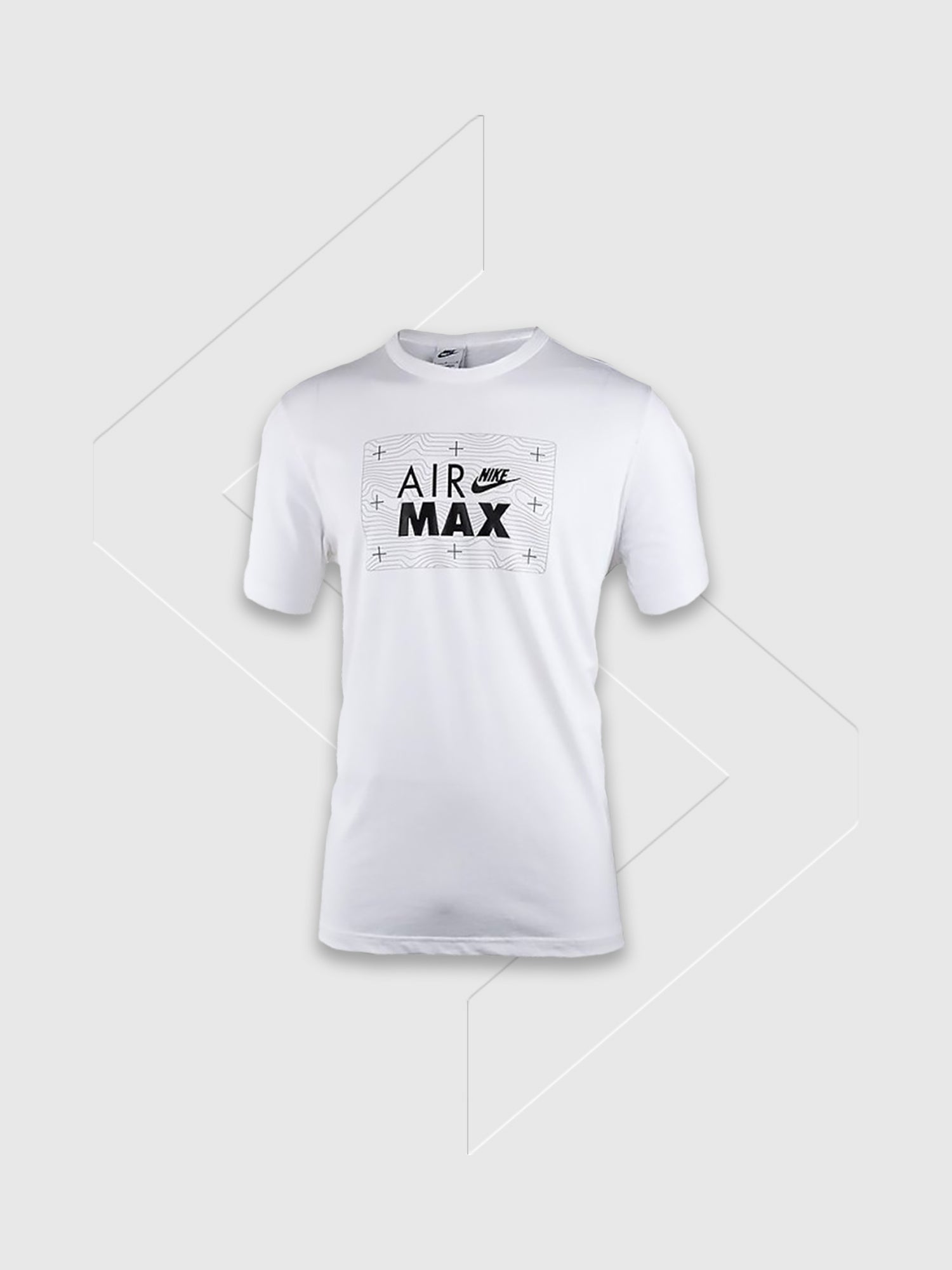 Nike Air Max T-shirt White/ Black from Saxumo