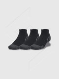 Under Armour Performance Tech 3-Pack Low Cut Socks Black