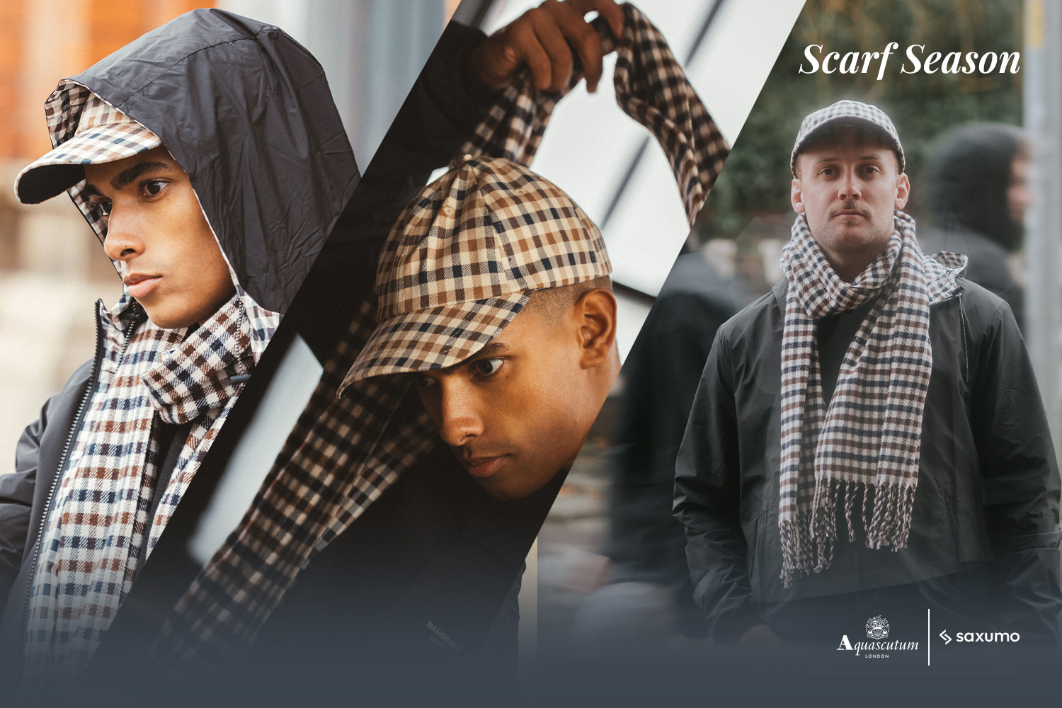 Aquascutum Scarf Guide | Heritage Style At Saxumo.com