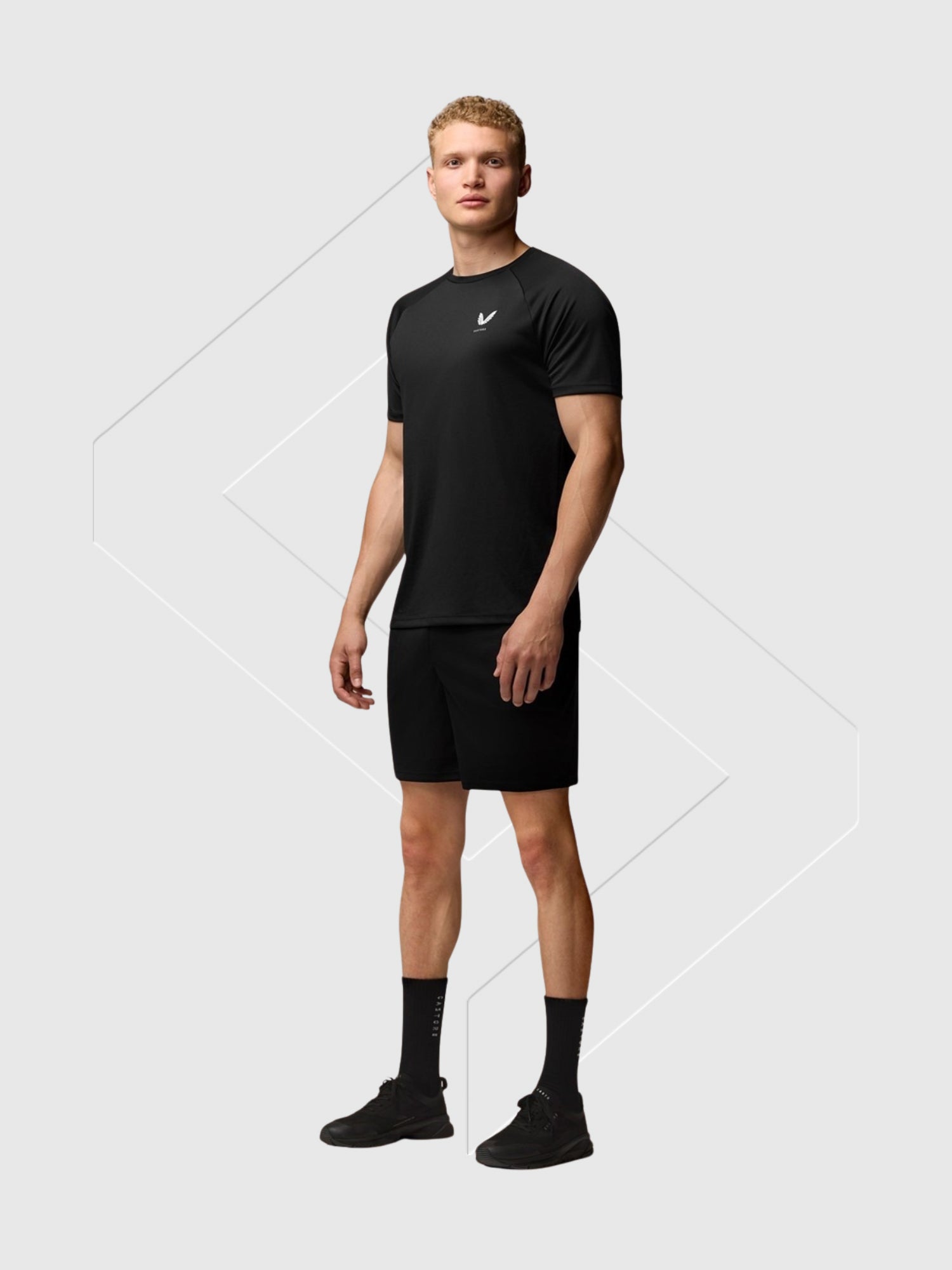 Castore Adapt Training T-Shirt Black/White from Saxumo.com