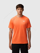 Castore Adapt Training T-Shirt Bright Orange/Mid Grey from Saxumo.com