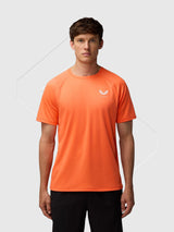 Castore Adapt Training T-Shirt Bright Orange/Mid Grey