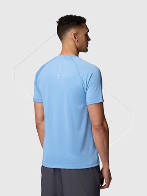 Castore Adapt Training T-Shirt Cool Blue/Mid Grey from Saxumo.com