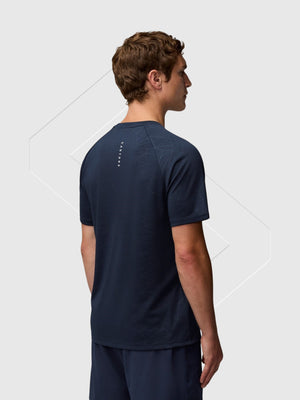Castore Adapt Training T-Shirt Midnight Navy/White from Saxumo.com