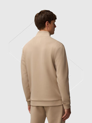 Castore Scuba Half Zip Mushroom/Gunmetal from Saxumo.com