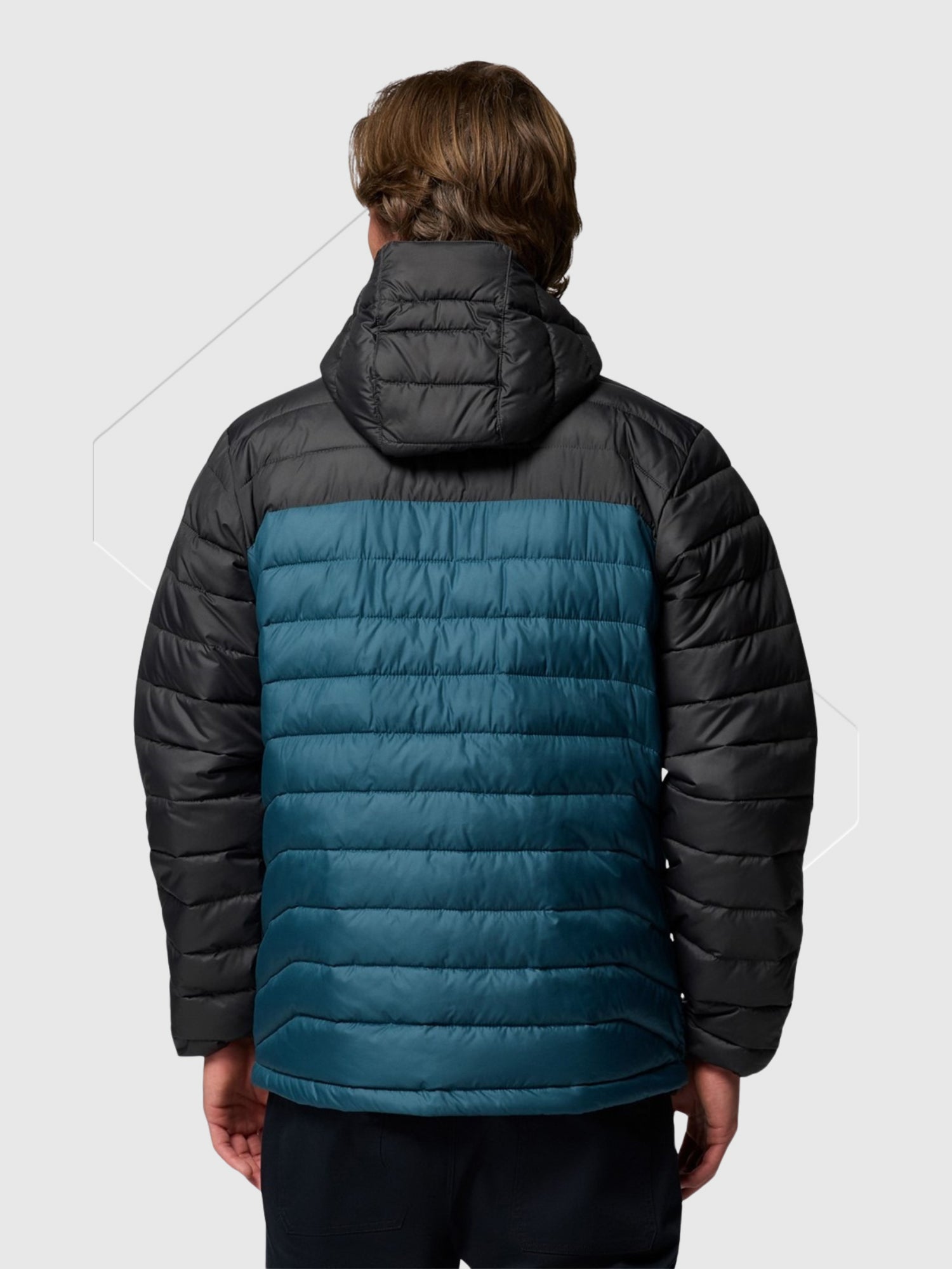 Columbia Powder Lite II Hooded Jacket Everblue from Saxumo.com