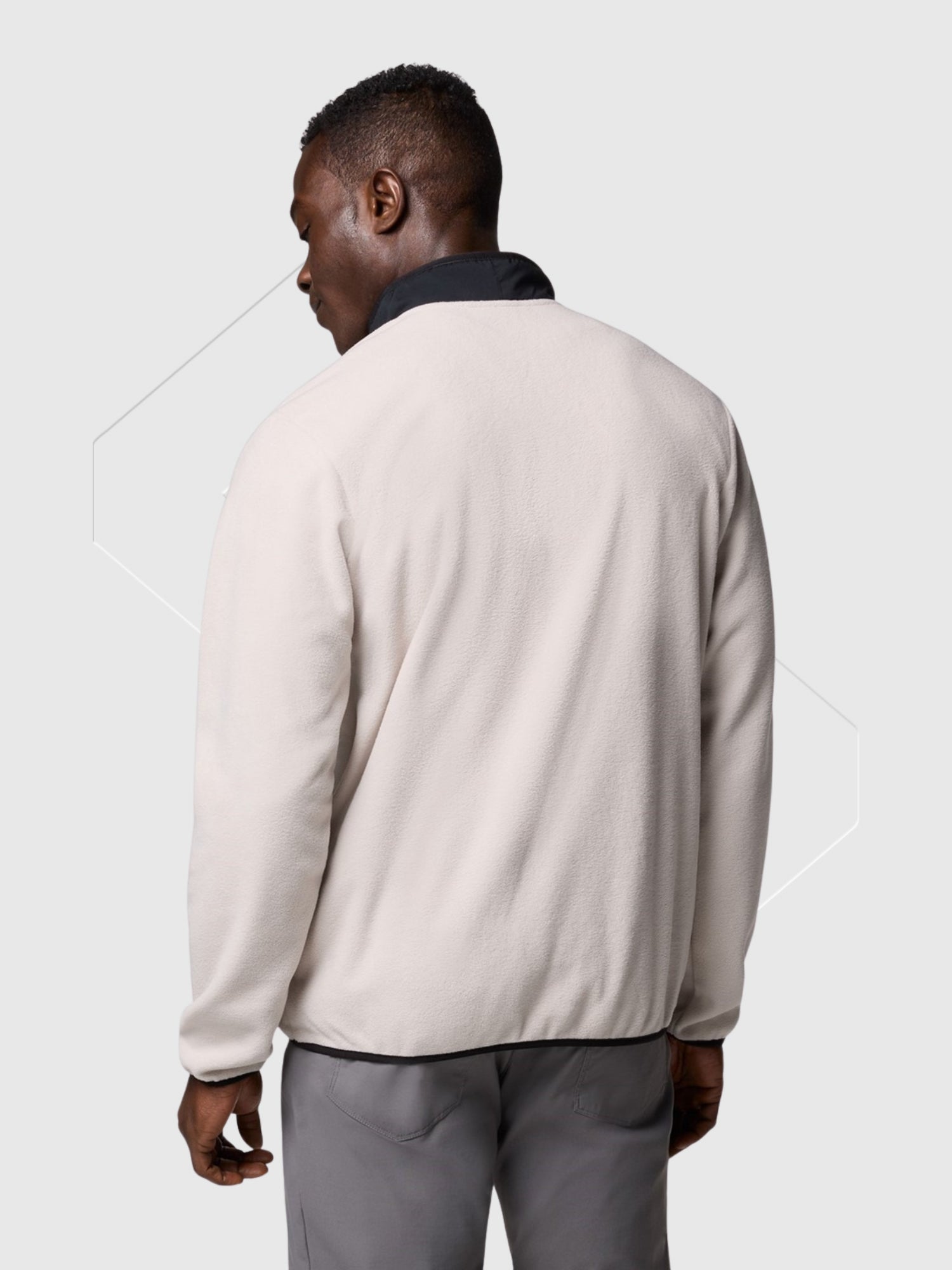 Columbia Sequoia Grove Half Zip Fleece Stone/Black from Saxumo.com