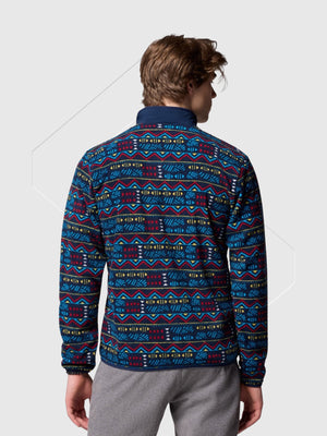 Columbia Sequoia Grove Printed Full Zip Navy Blue from Saxumo.com