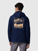 Columbia Trek Graphic Hoodie Navy Blue from Saxumo.com
