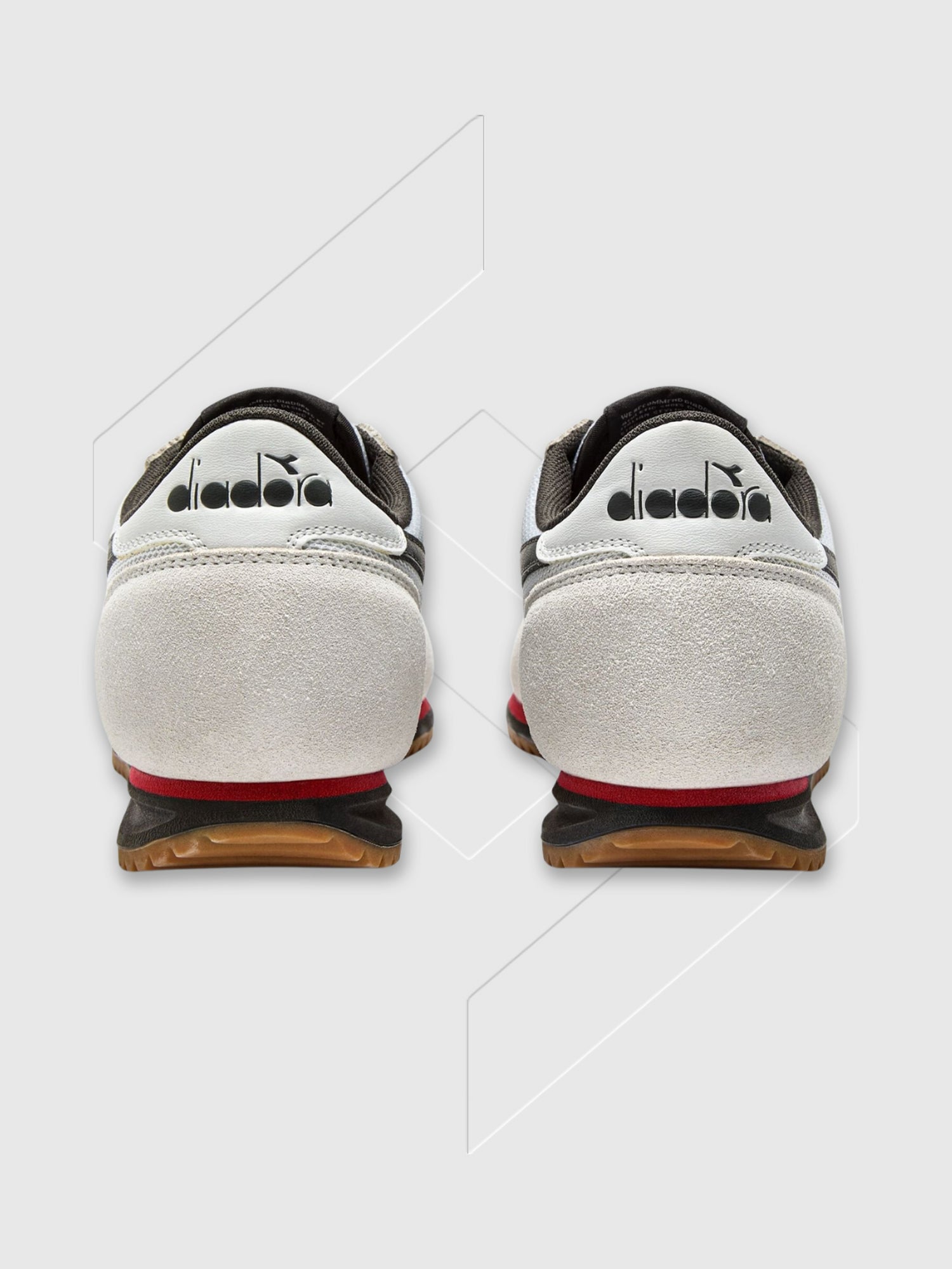 Diadora Cross White/Black Beluga from Saxumo.com