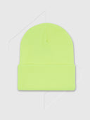 Dickies Acrylic Cuffed Beanie Neon Yellow from Saxumo.com
