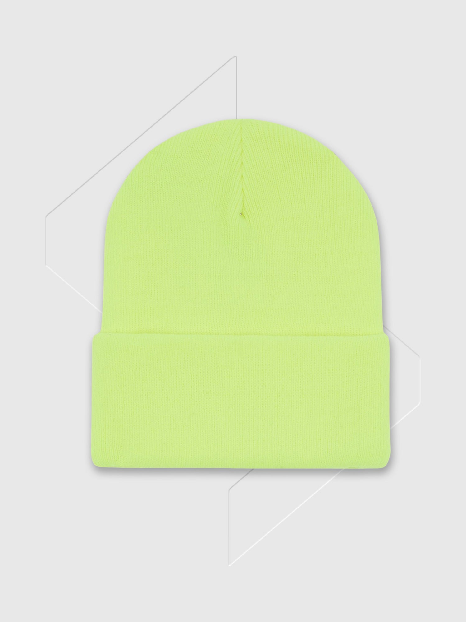 Dickies Acrylic Cuffed Beanie Neon Yellow from Saxumo.com
