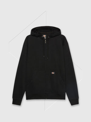 Dickies Everyday Fleece Full Zip Hoodie Black from Saxumo.com