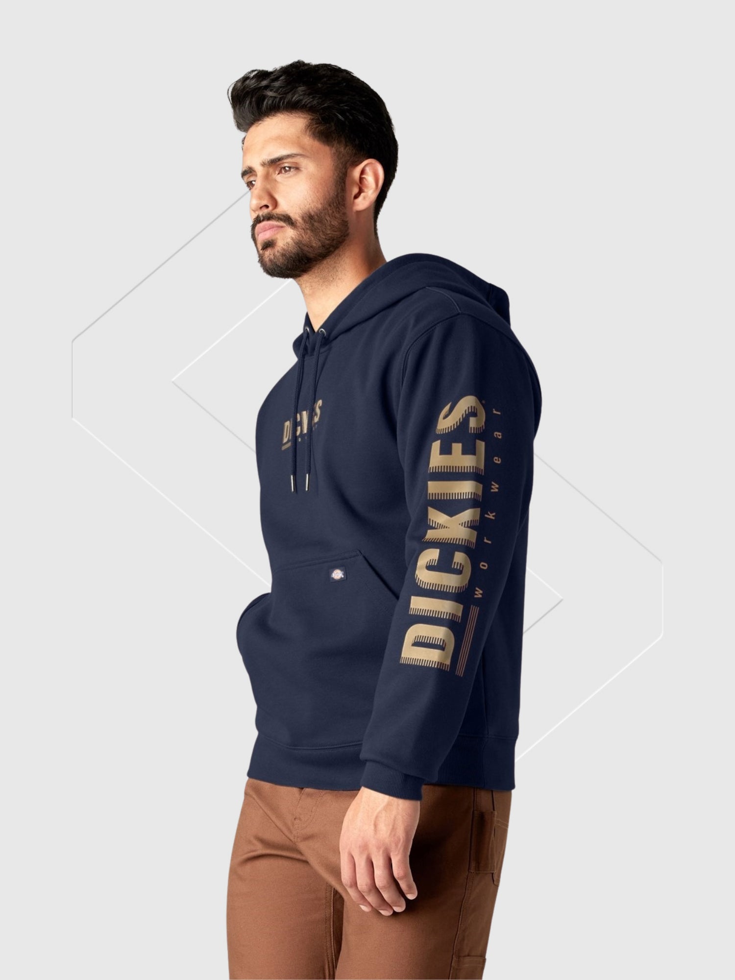 Dickies Graphic Pullover Fleece Hoodie Ink Navy from Saxumo.com