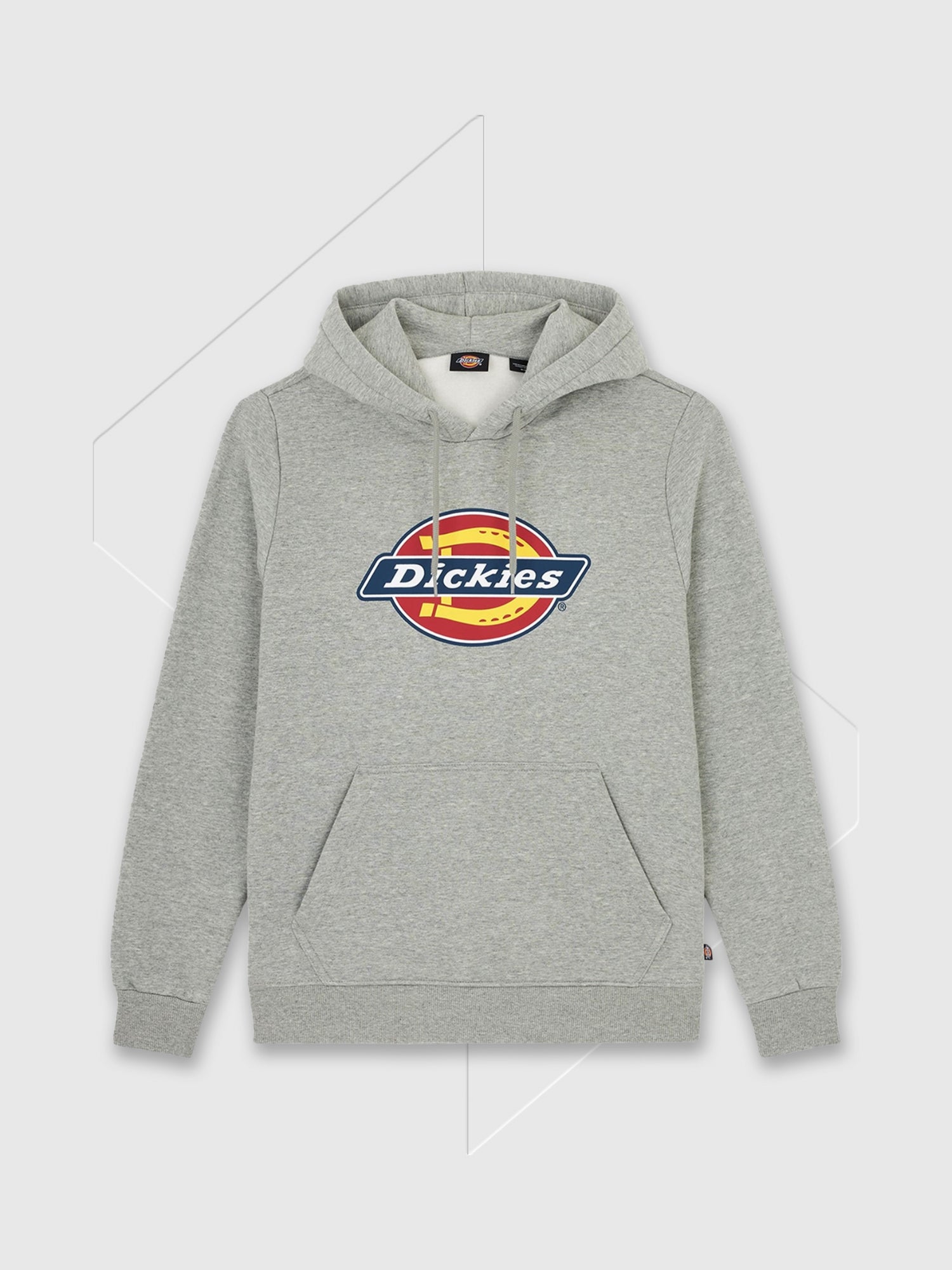 Dickies Icon Logo Hoodie Grey Melange from Saxumo.com