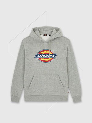 Dickies Icon Logo Hoodie Grey Melange from Saxumo.com