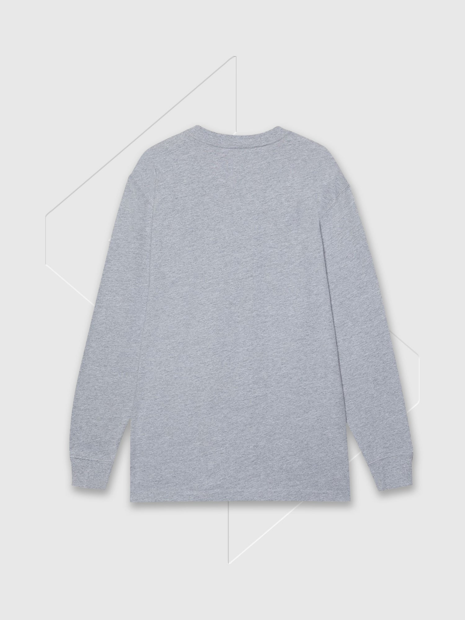 Dickies Pocket Tee Long Sleeve Heather Grey from Saxumo.com