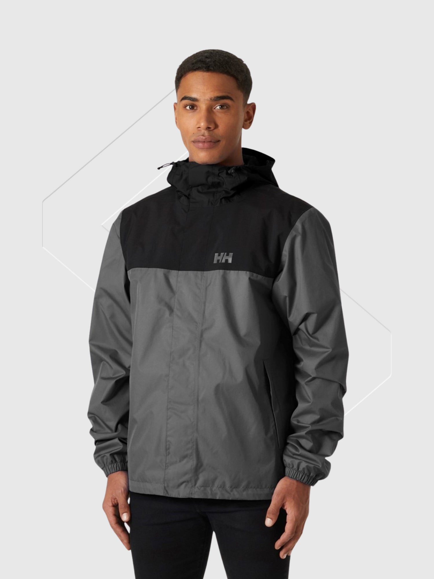 Helly Hansen Vancouver Rain Jacket Grey from Saxumo.com