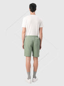 Lacoste Organic Brushed Cotton Fleece Short Thyme from Saxumo
