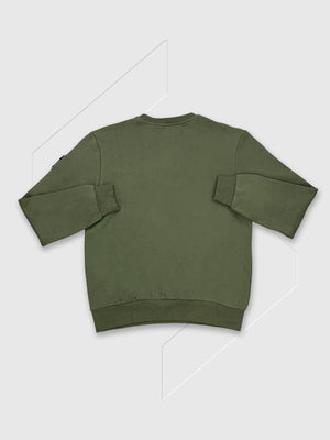 Marshall Artist Crux Crewneck Sweat Moss from Saxumo.com