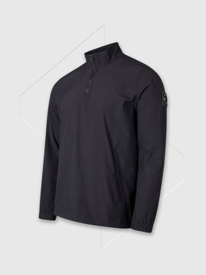 Marshall Artist Lennox Half Zip Sweatshirt Black from Saxumo.com