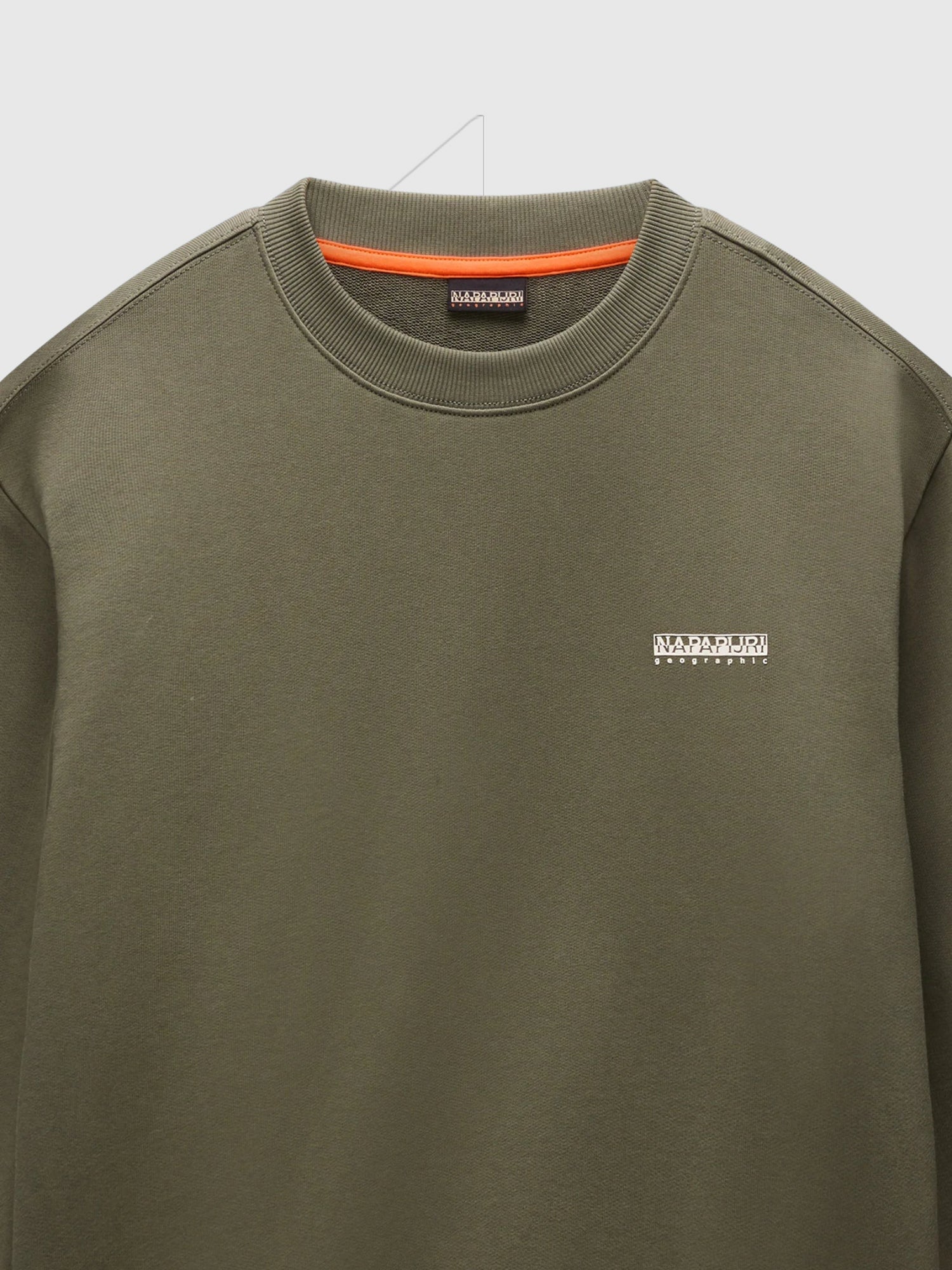 Napapijri Crew Small Box Neck Tea Leaf from Saxumo.com