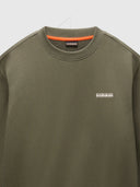 Napapijri Crew Small Box Neck Tea Leaf from Saxumo