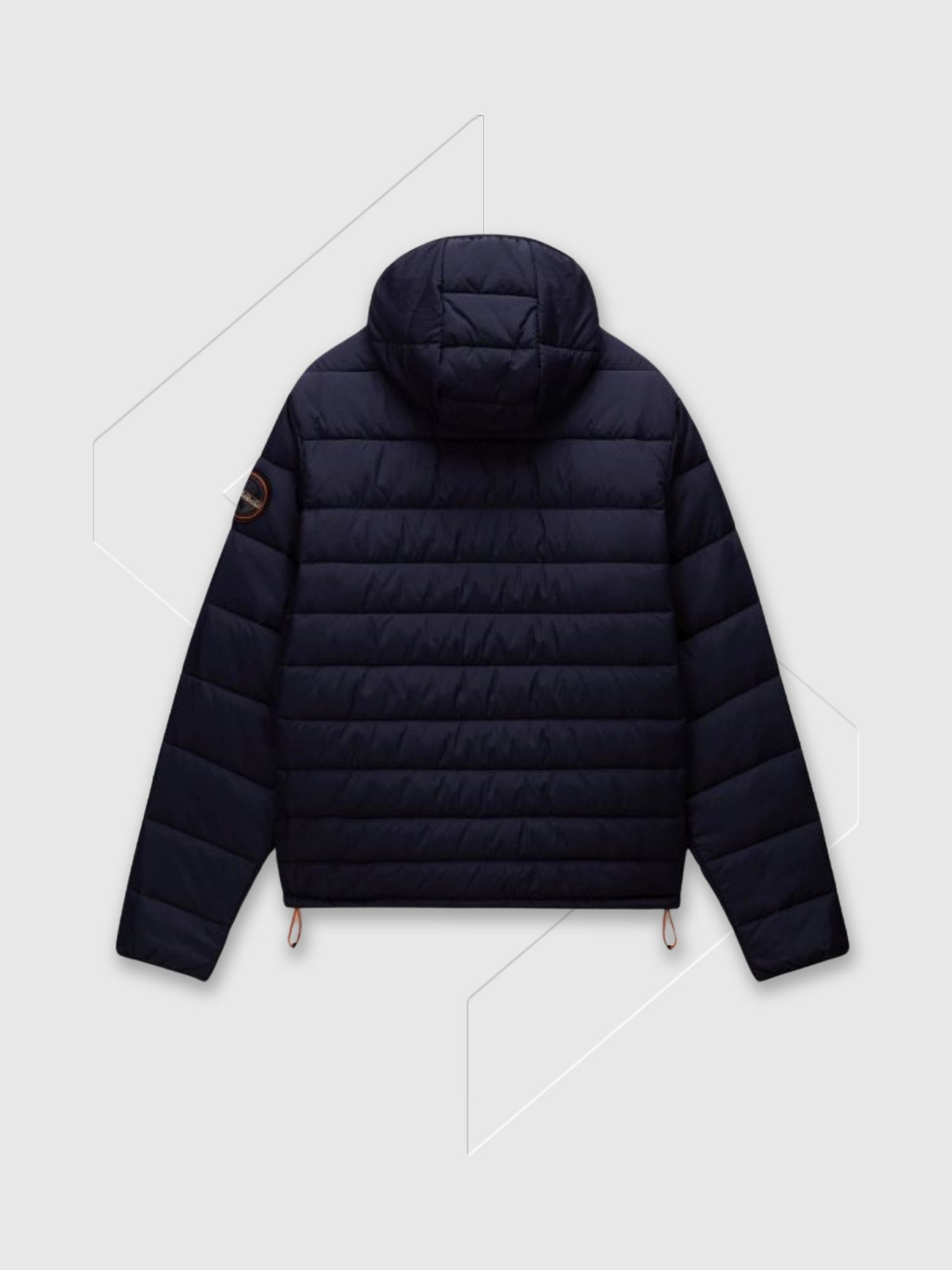 Napapijri Gesar Puffer Jacket Blu Marine from Saxumo.com