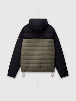 Napapijri Gesar Puffer Jacket Tea Leaf from Saxumo.com