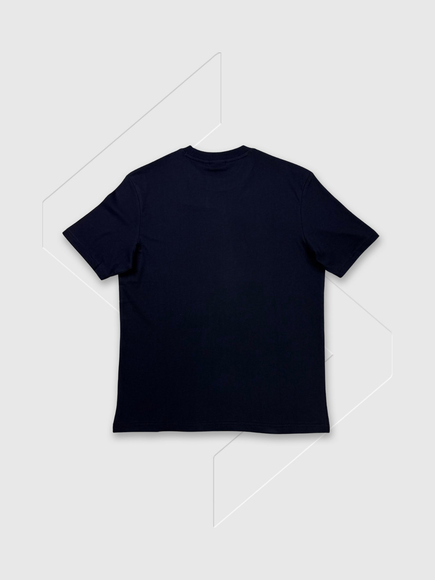 Napapijri Small Box Logo T-shirt Blu Marine from Saxumo.com