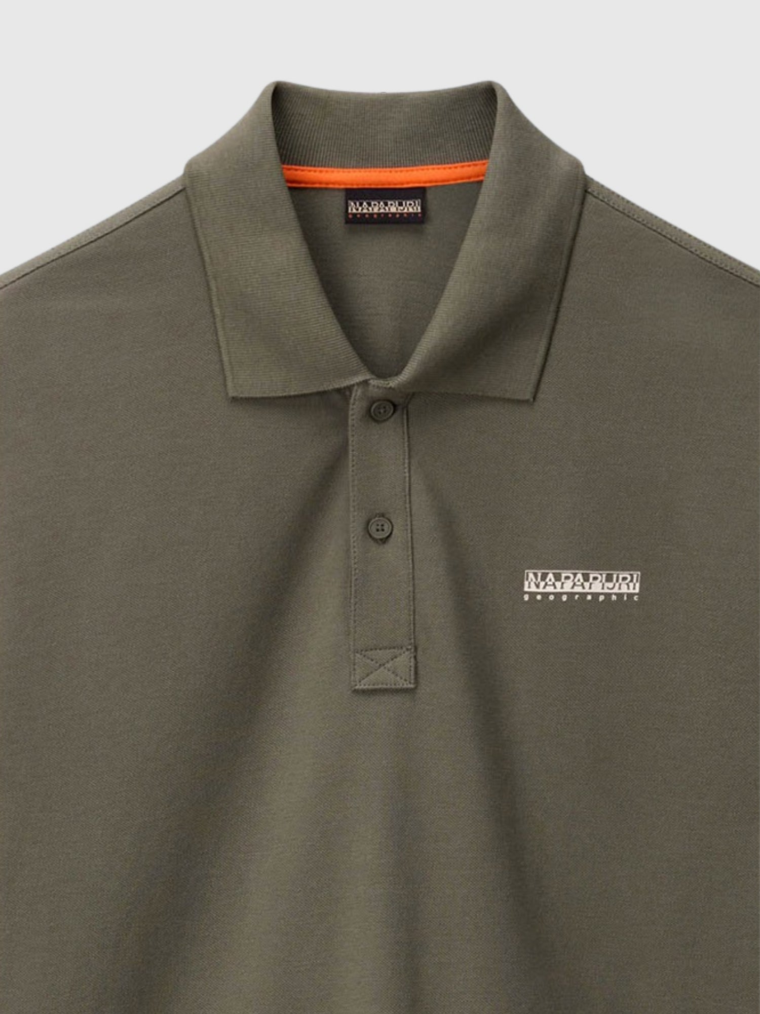 Napapijri Small Logo Polo Tea Leaf from Saxumo.com