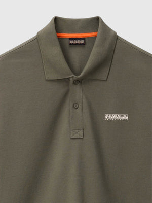 Napapijri Small Logo Polo Tea Leaf from Saxumo.com