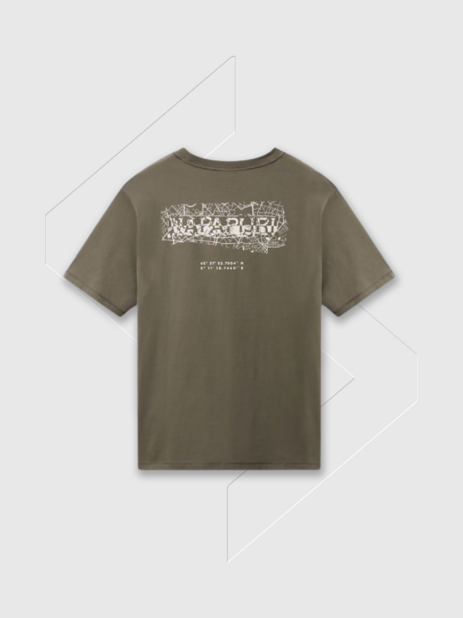 Napapijri Turrach T-shirt Tea Leaf from Saxumo.com