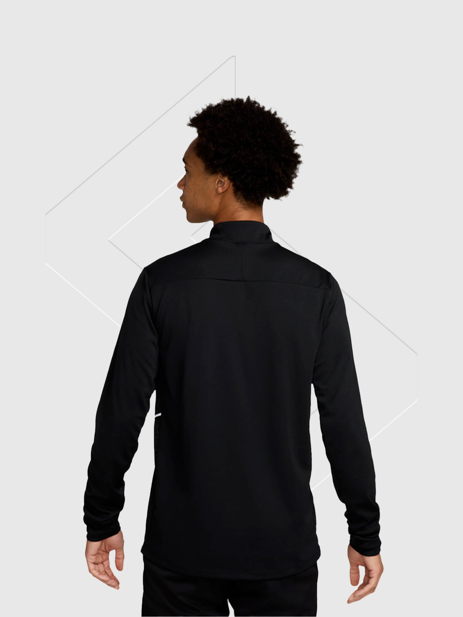 Nike Academy Half Zip Black from Saxumo