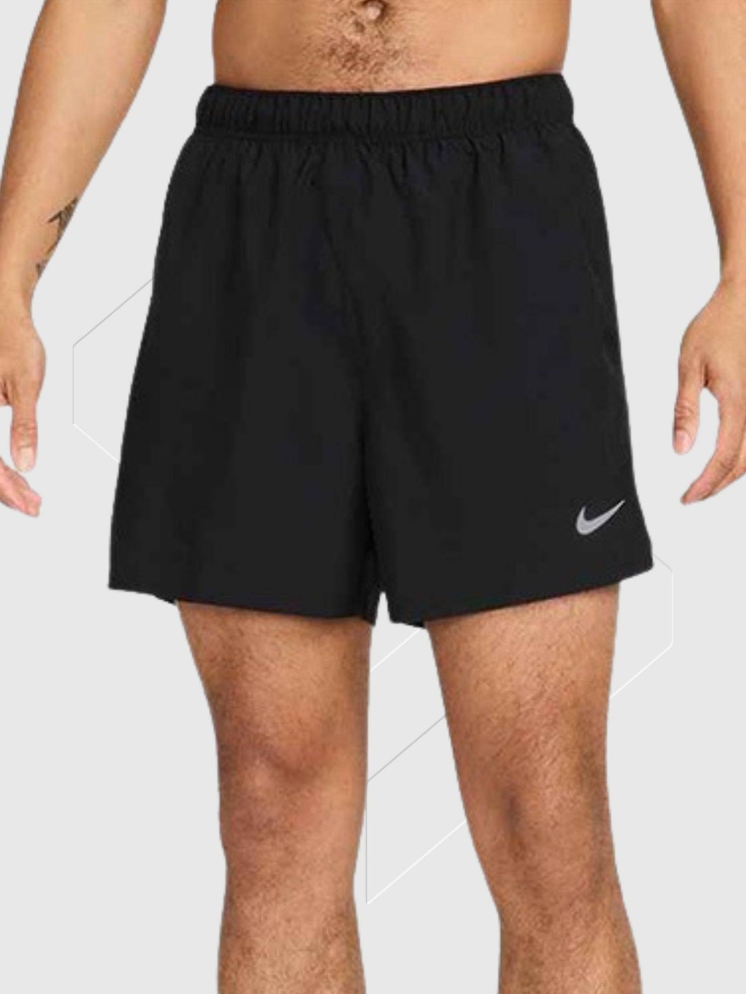 Nike Challenger 2-In-1 Running 5" Short Black from Saxumo