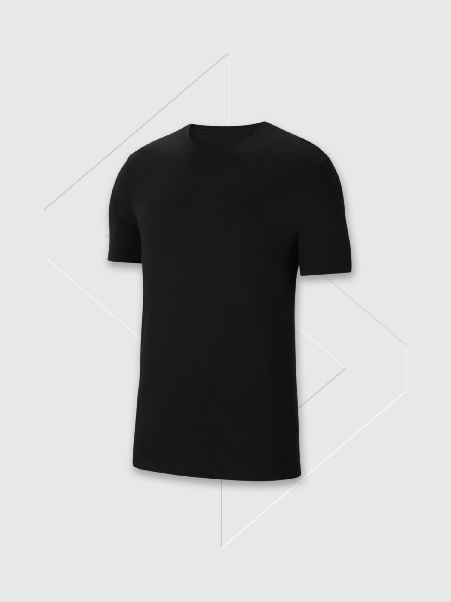 Nike Cotton Logo T-shirt Black from Saxumo