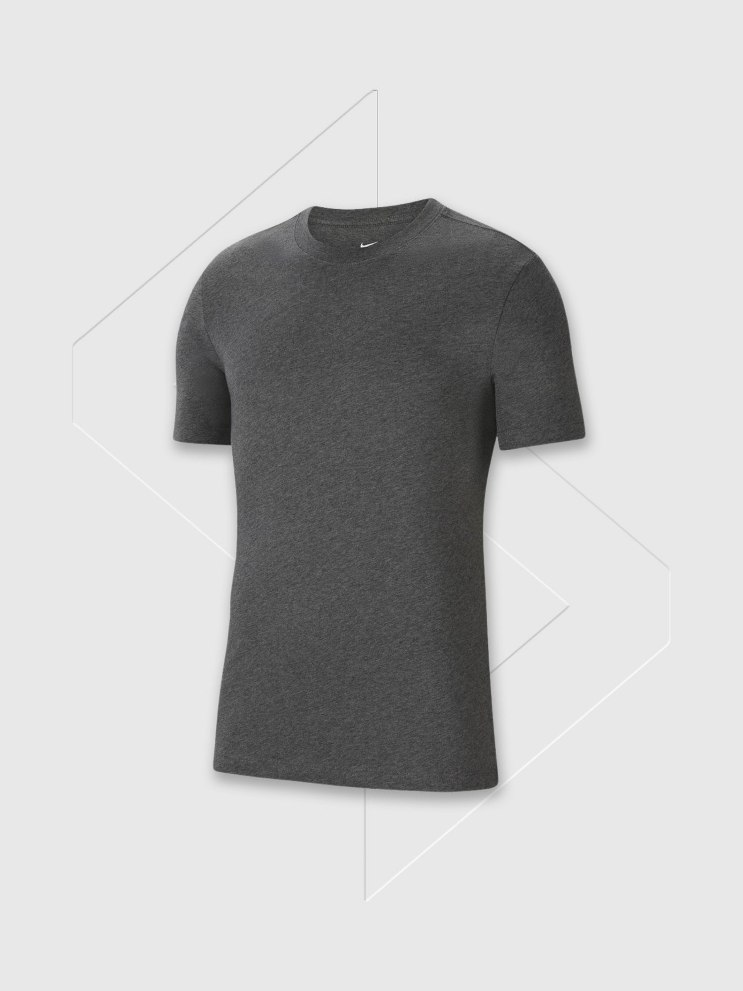 Nike Cotton Logo T-shirt Grey from Saxumo